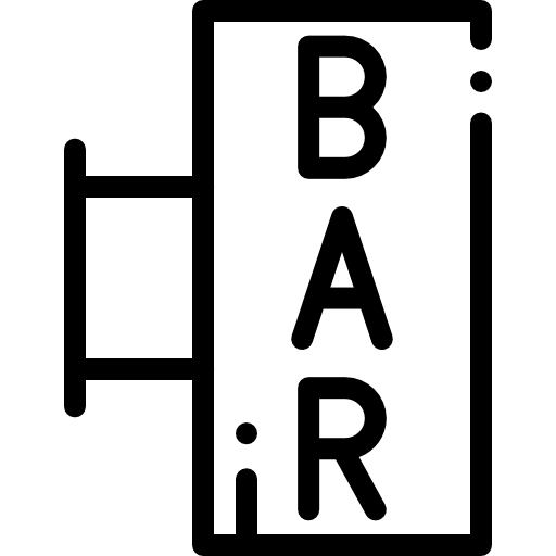바 Detailed Rounded Lineal icon