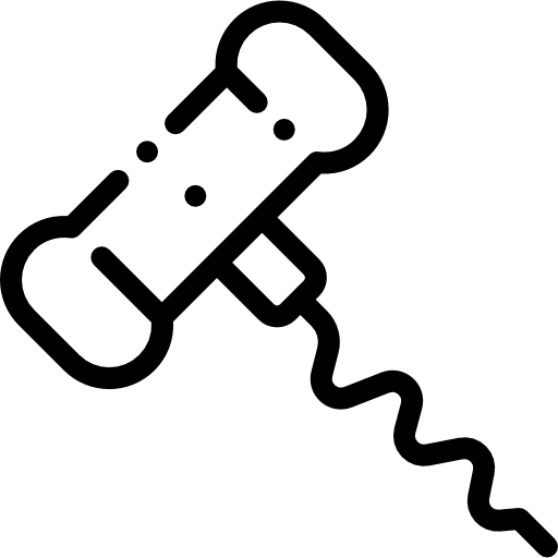 cavatappi Detailed Rounded Lineal icona