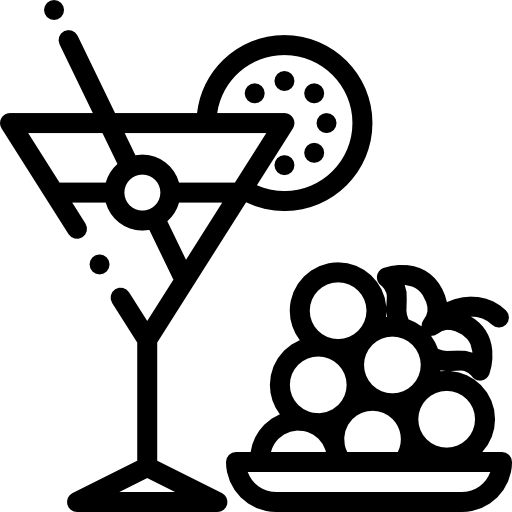 마티니 Detailed Rounded Lineal icon