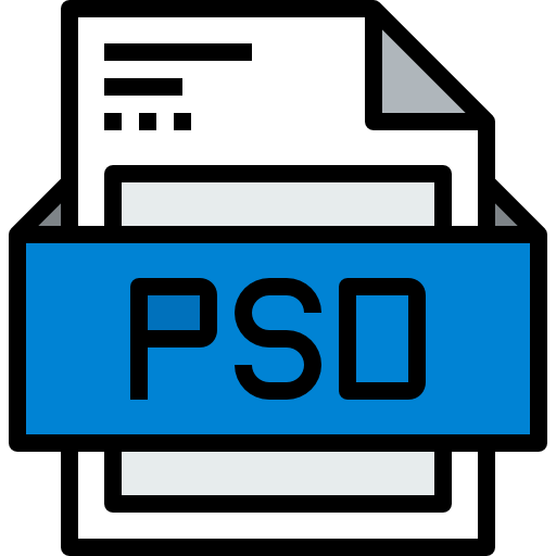 psd kank Lineal Color icona