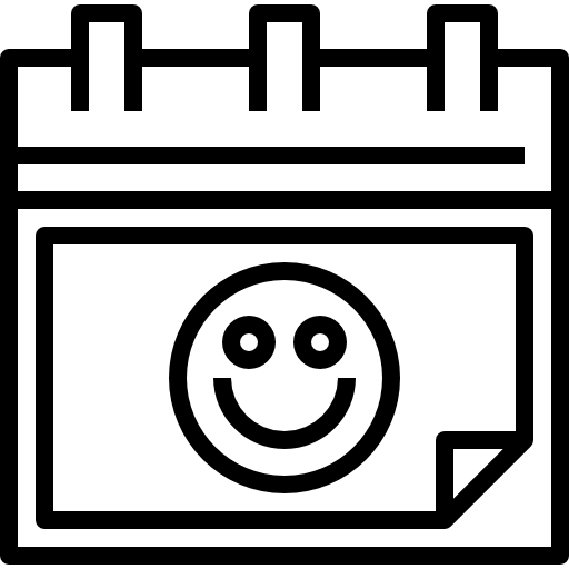 달력 kank Lineal icon