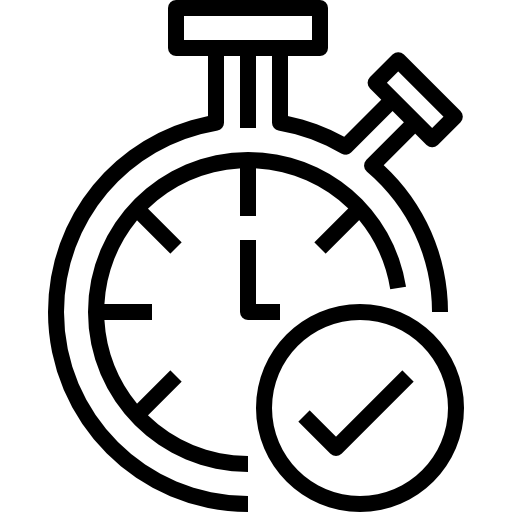 Chronometer kank Lineal icon
