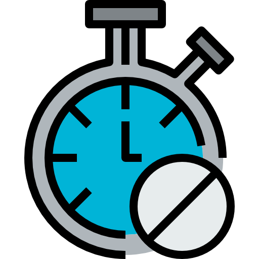 cronometro kank Lineal Color icona