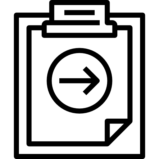 클립 보드 kank Lineal icon