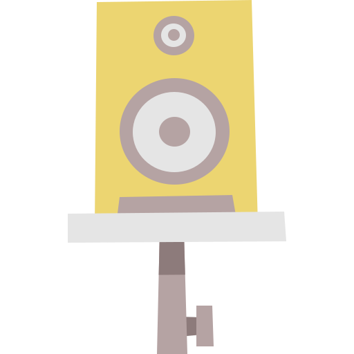 Speaker Cartoon Flat icon