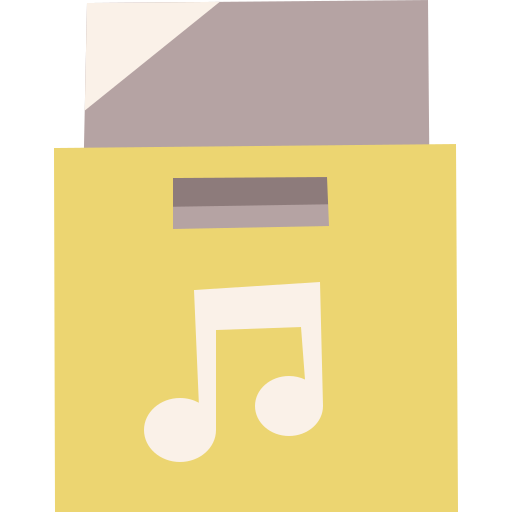 Vinyl Cartoon Flat icon