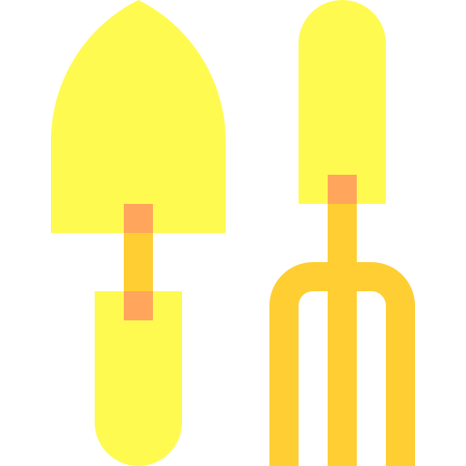 Gardening tools Basic Sheer Flat icon
