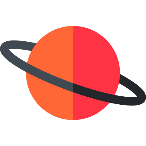 Planet Basic Rounded Flat icon