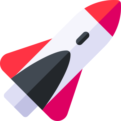 ロケット Basic Rounded Flat icon