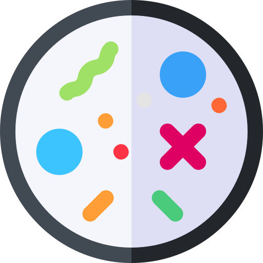 미생물 Basic Rounded Flat icon