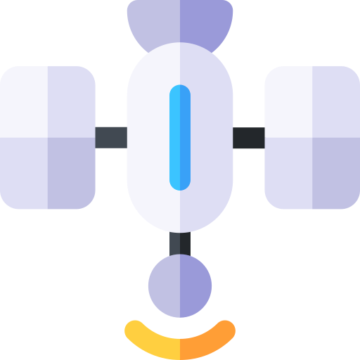 위성 Basic Rounded Flat icon