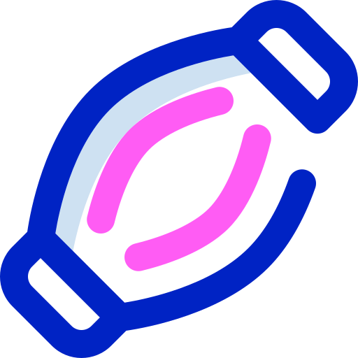 máscara médica Super Basic Orbit Color icono