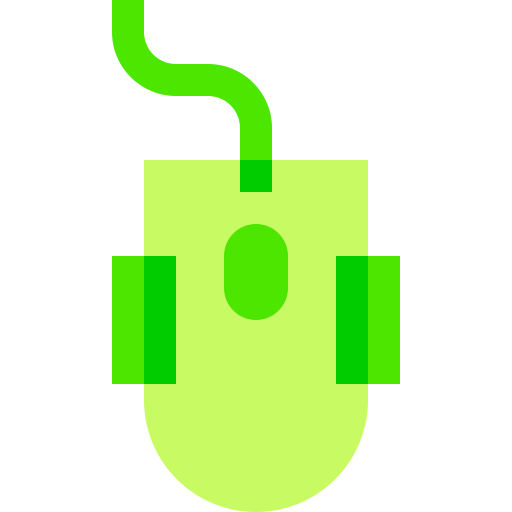 Computer mouse Basic Sheer Flat icon