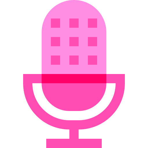 Microphone Basic Sheer Flat icon