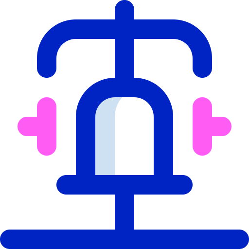 Gym machine Super Basic Orbit Color icon