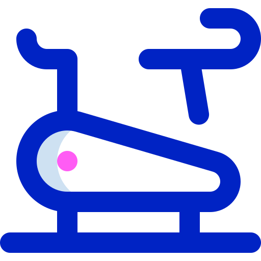 stationäres fahrrad Super Basic Orbit Color icon
