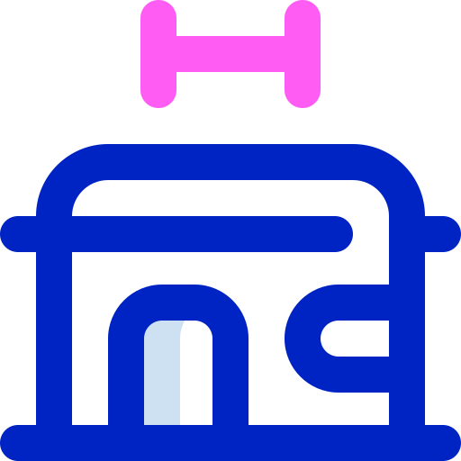 sportschool Super Basic Orbit Color icoon