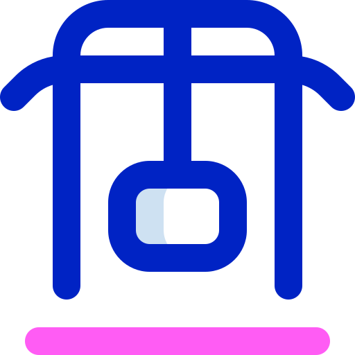 Gym machine Super Basic Orbit Color icon