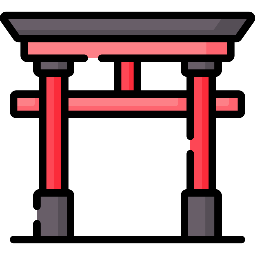 portão torii Special Lineal color Ícone
