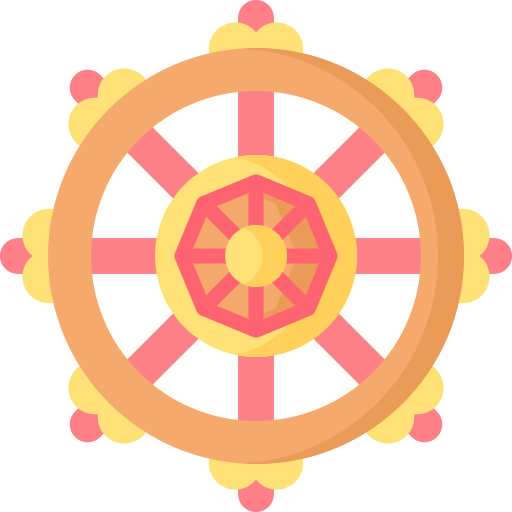 Dharma wheel Special Flat icon