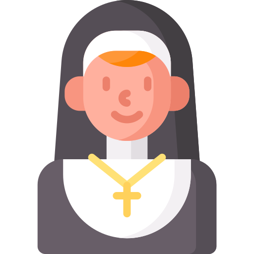 수녀 Special Flat icon