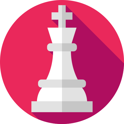 Chess Flat Circular Flat icon
