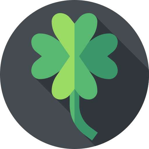 Clover Flat Circular Flat icon