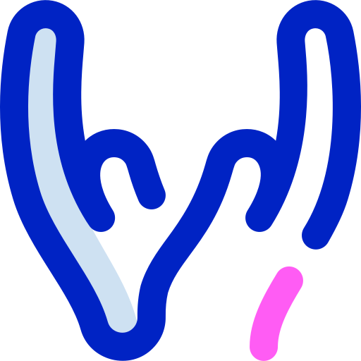 manos abiertas Super Basic Orbit Color icono