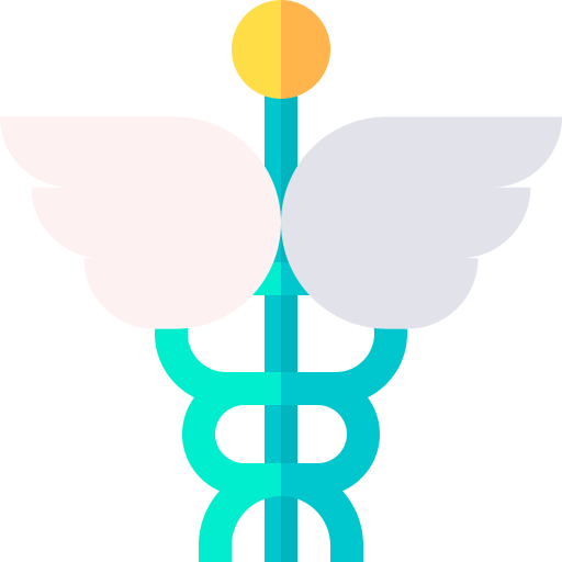 symbol medyczny Basic Straight Flat ikona