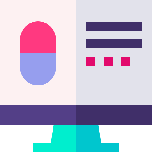 farmacia en línea Basic Straight Flat icono