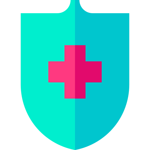 escudo Basic Straight Flat icono
