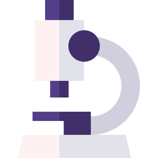 microscopio Basic Straight Flat icono