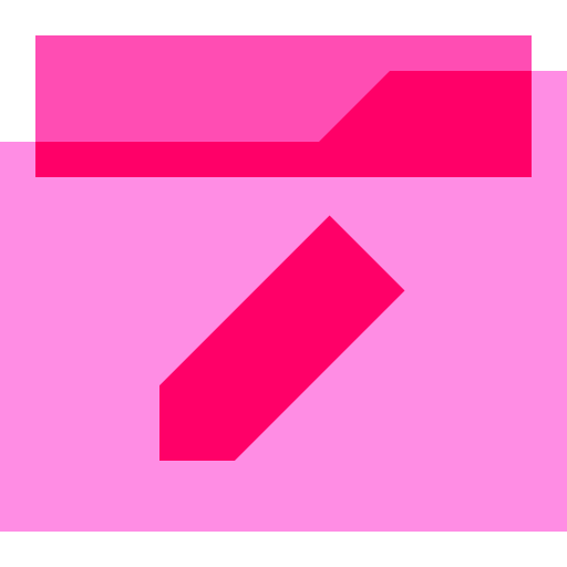 Folder Basic Sheer Flat icon