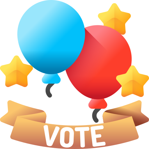 Vote 3D Color icon