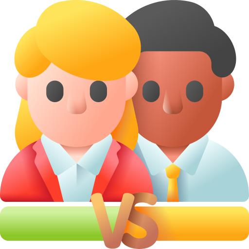 Debate 3D Color icon