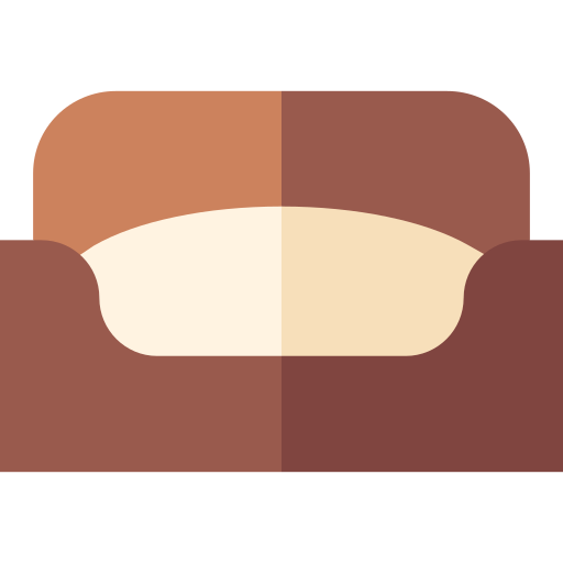 Pet bed Basic Straight Flat icon