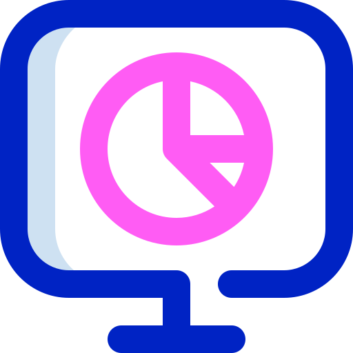monitor Super Basic Orbit Color ikona