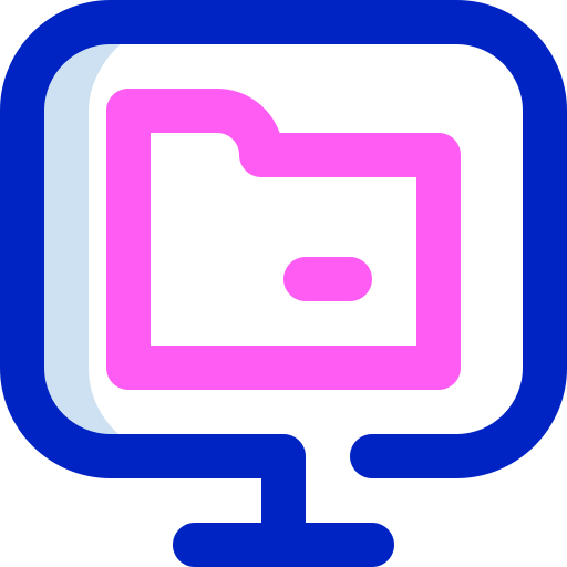 monitor Super Basic Orbit Color ikona
