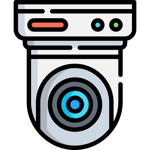 Überwachungskamera Special Lineal color icon