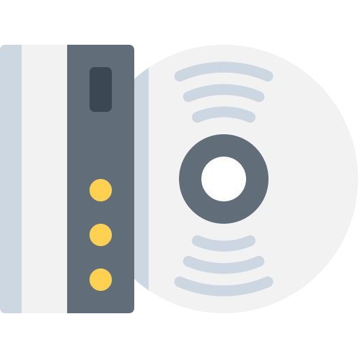 Compact disk Special Flat icon