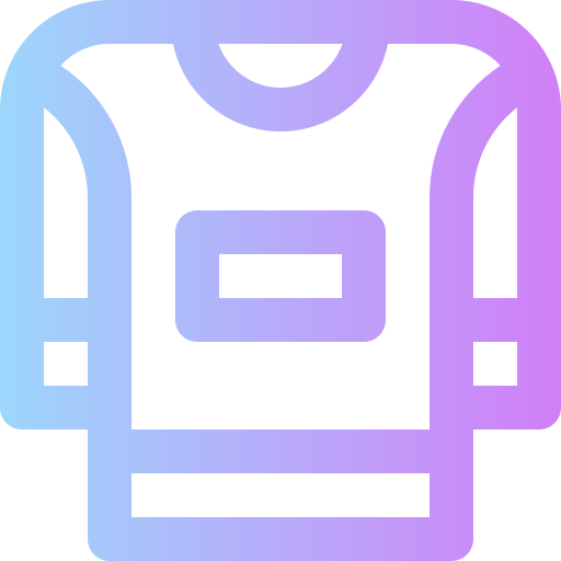 jersey Super Basic Rounded Gradient icono