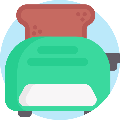 Toaster Detailed Flat Circular Flat icon