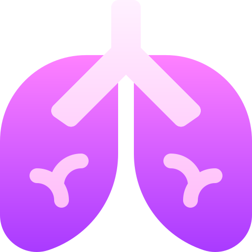 polmoni Basic Gradient Gradient icona