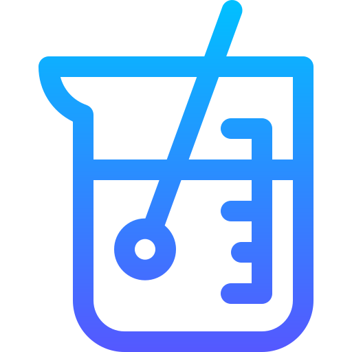 cubilete Basic Gradient Lineal color icono