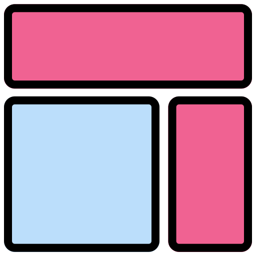 estructura alámbrica Generic Outline Color icono