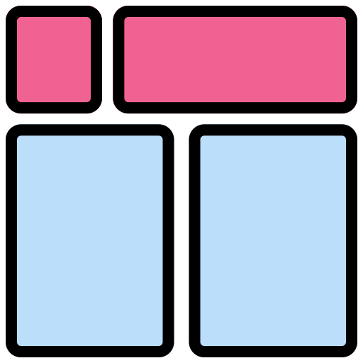 estructura alámbrica Generic Outline Color icono