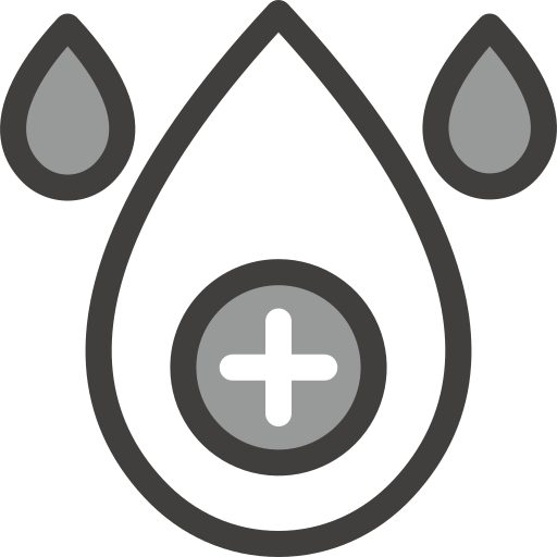 Blood drop Generic Grey icon