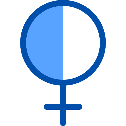 Female Generic Blue icon