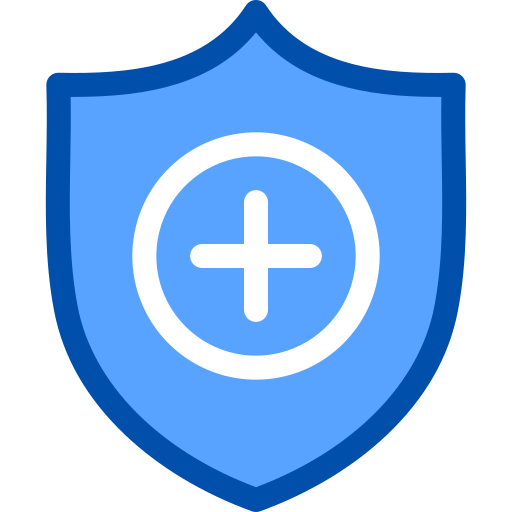 krankenversicherung Generic Blue icon