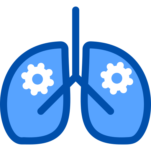poumons Generic Blue Icône